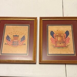 Patriotic Framed Art Set
